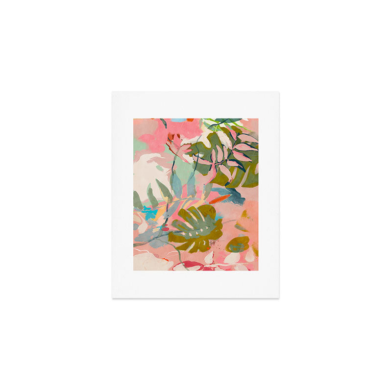 tropical home jungle abstract Art Print Gallery Image 1
