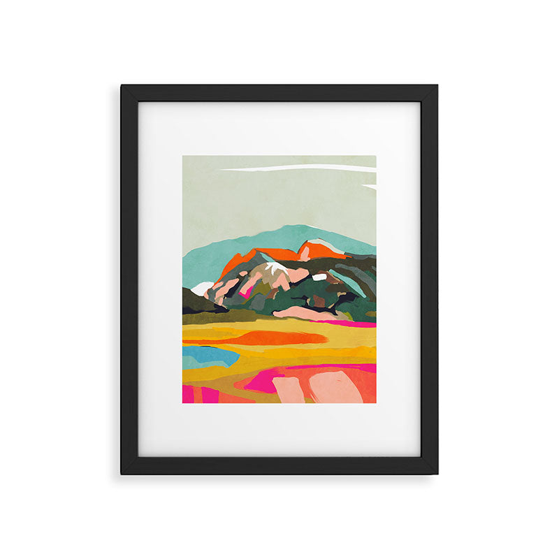 wanderlust abstract Framed Art Print Gallery Image 5