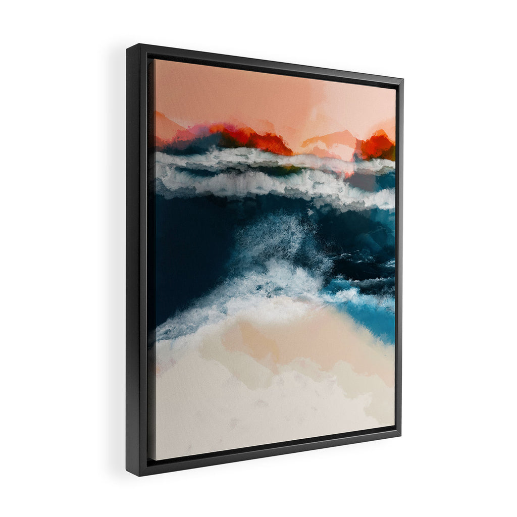 water world Framed Canvas Print Gallery Image 2