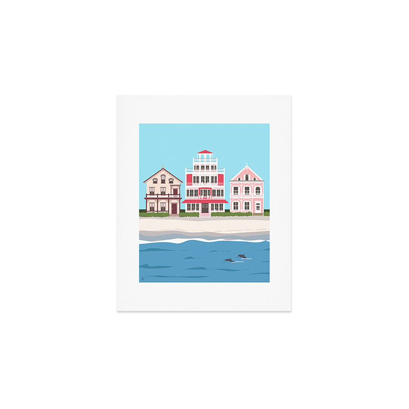Cape May Summer Art Print Gallery Image 1