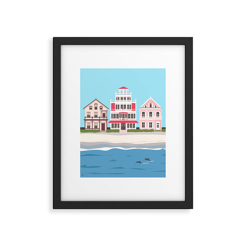 Cape May Summer Framed Art Print Gallery Image 5