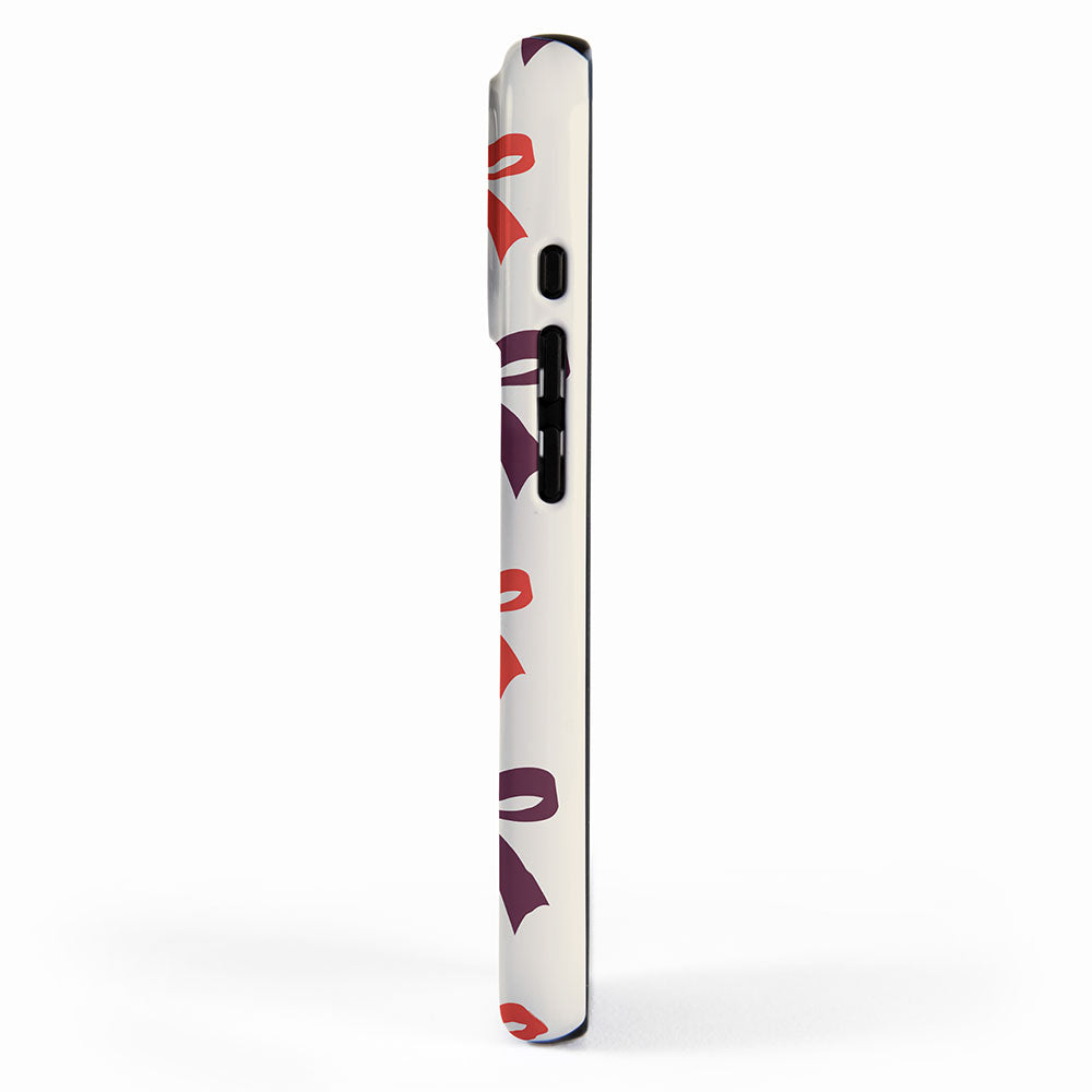 Christmas Bows Pattern iPhone Case Gallery Image 2