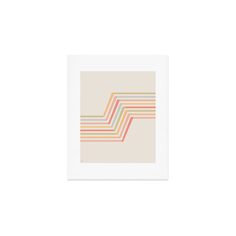 Geometric Terraces #2 Art Print Gallery Image 1