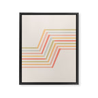 Geometric Terraces #2 Framed Canvas Print Gallery Image 6