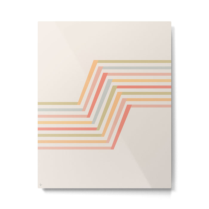 Geometric Terraces #2 Metal Print Gallery Image 1