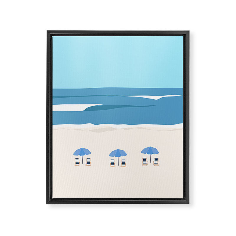 Hilton Head Island Summer Framed Canvas Print Gallery Image 6