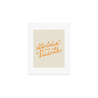 Il dolce far niente (The sweetness of doing nothing) - Orange Art Print Gallery Image 1
