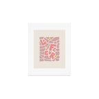 La Fleur French Flower Art Print Gallery Image 1