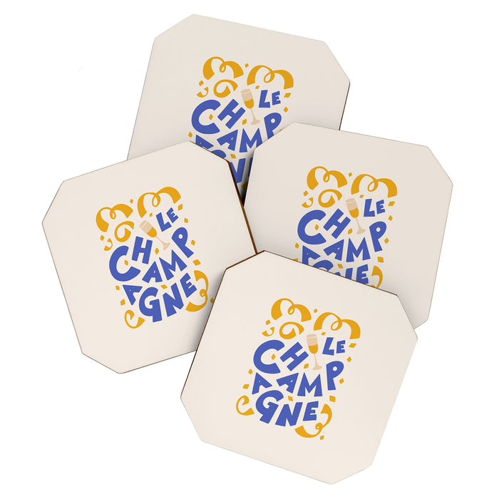 Le Champagne French Coaster Gallery Image 1