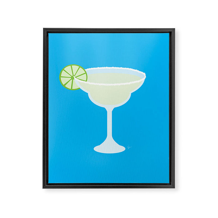 Margarita Framed Canvas Print Gallery Image 1