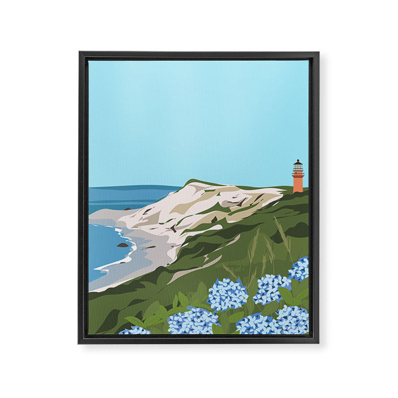 Martha's Vineyard Summer Framed Canvas Print Gallery Image 6