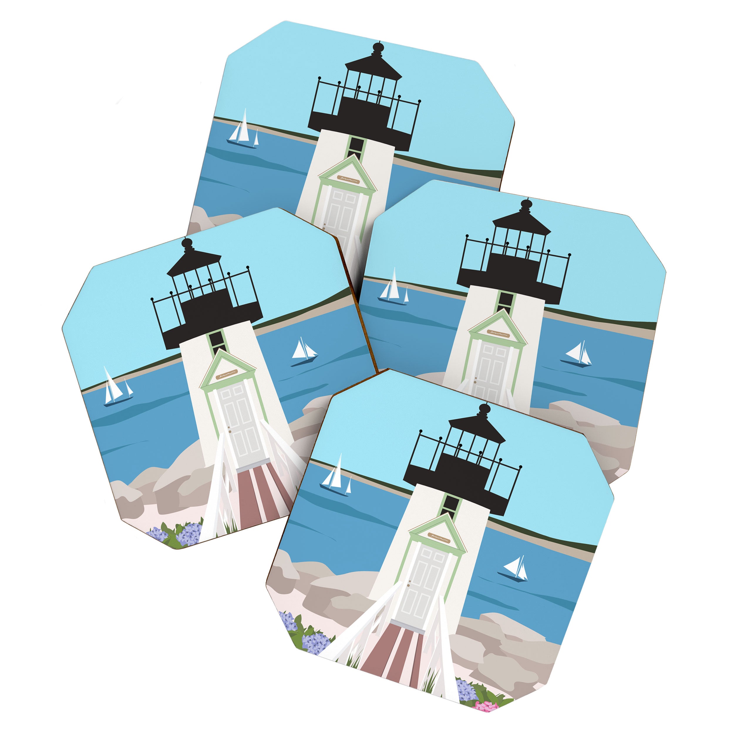 Nantucket Summer Coaster Gallery Image 1