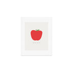 New York City, NYC Apple Art Print Gallery Image 1