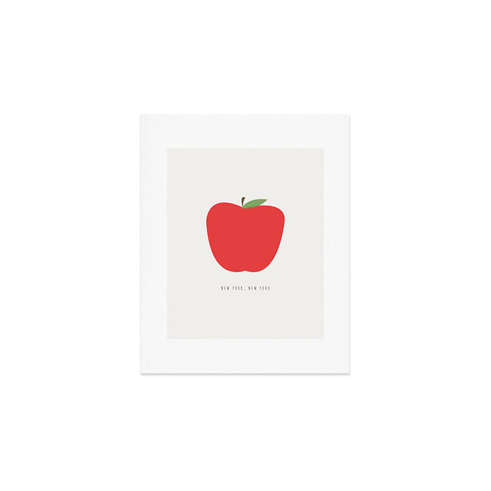 New York City, NYC Apple Art Print Gallery Image 1