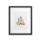 New York City, NYC Skyline Framed Art Print Gallery Image 5