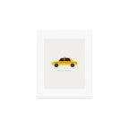 New York City, NYC Yellow Taxi Cab Art Print Gallery Image 1