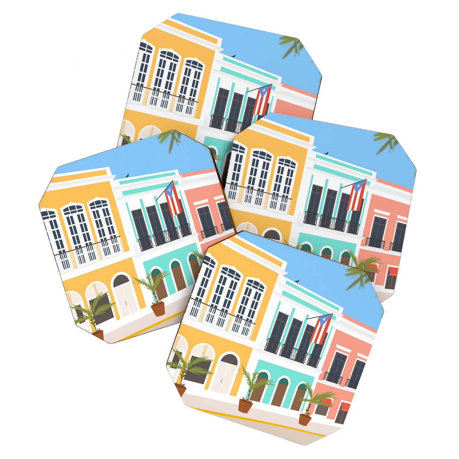 Old San Juan, Puerto Rico Coaster Gallery Image 1