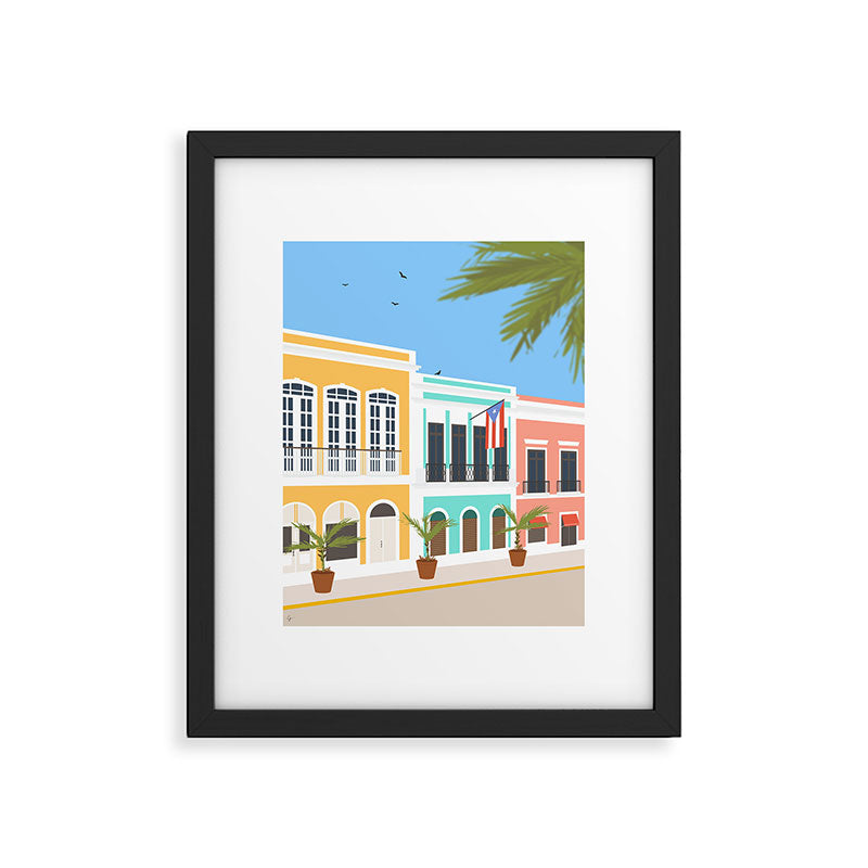Old San Juan, Puerto Rico Framed Art Print Gallery Image 5