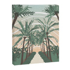 Palm Trees in Valencia, Spain Canvas Print Gallery Image 6