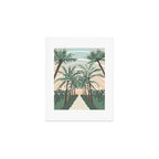 Palm Trees in Valencia, Spain Art Print Gallery Image 1