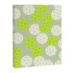 Pickleball Ball Pattern Canvas Print Gallery Image 6