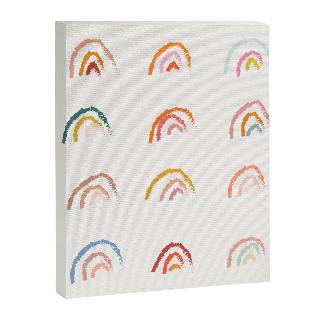 Pastel Rainbows Canvas Print Gallery Image 6
