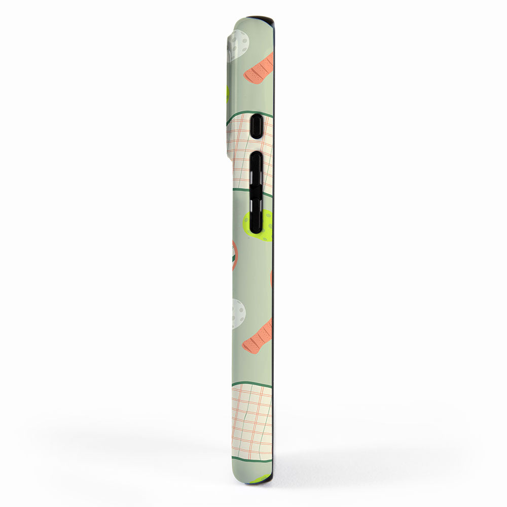 Retro Pickleball Pattern iPhone Case Gallery Image 2