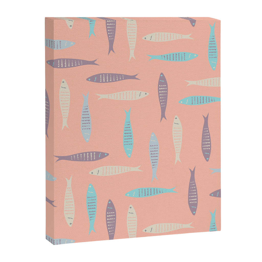 Sardines on Pink Canvas Print Gallery Image 6