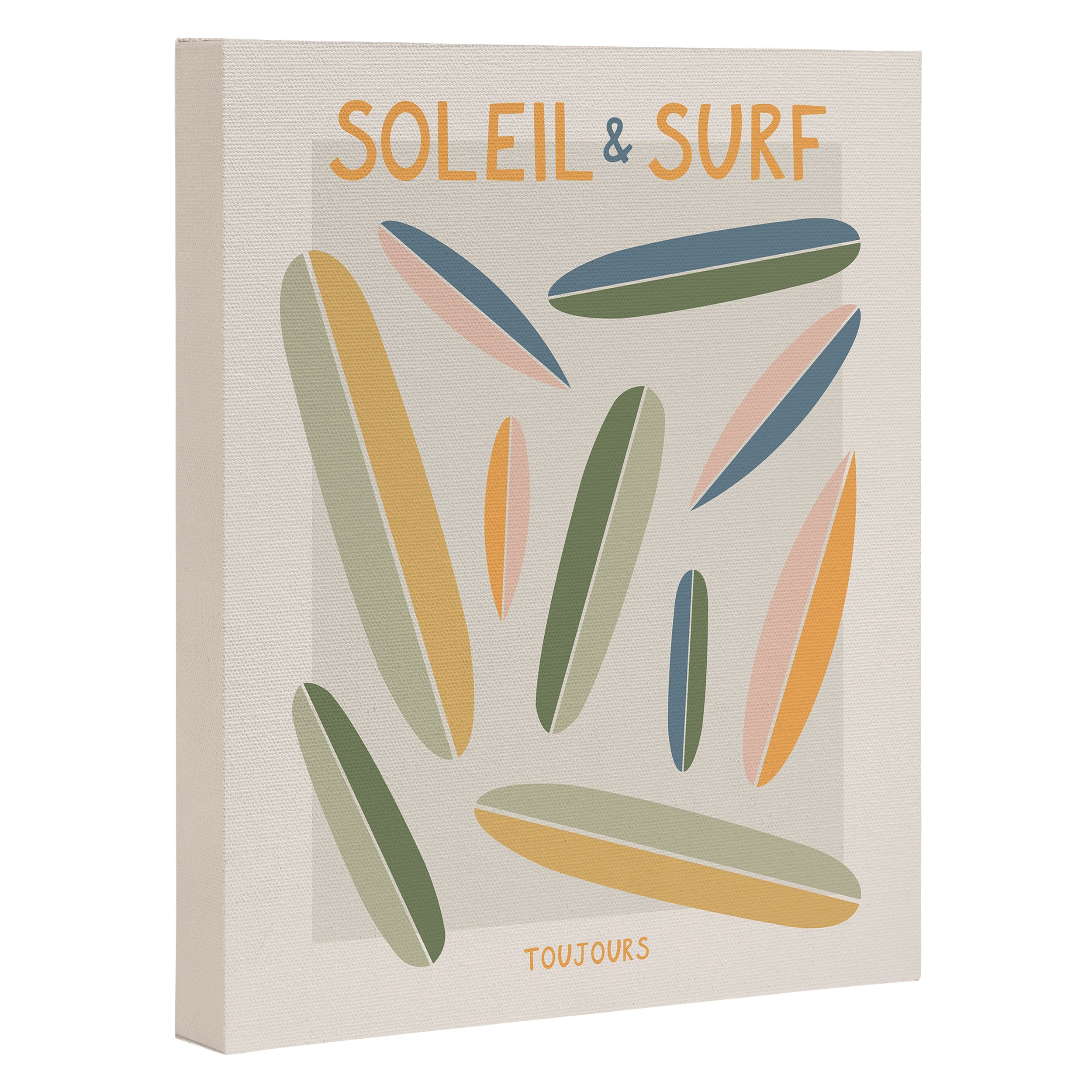 Soleil & Surf Toujours Canvas Print Gallery Image 3