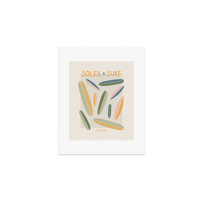 Soleil & Surf Toujours Art Print Gallery Image 1