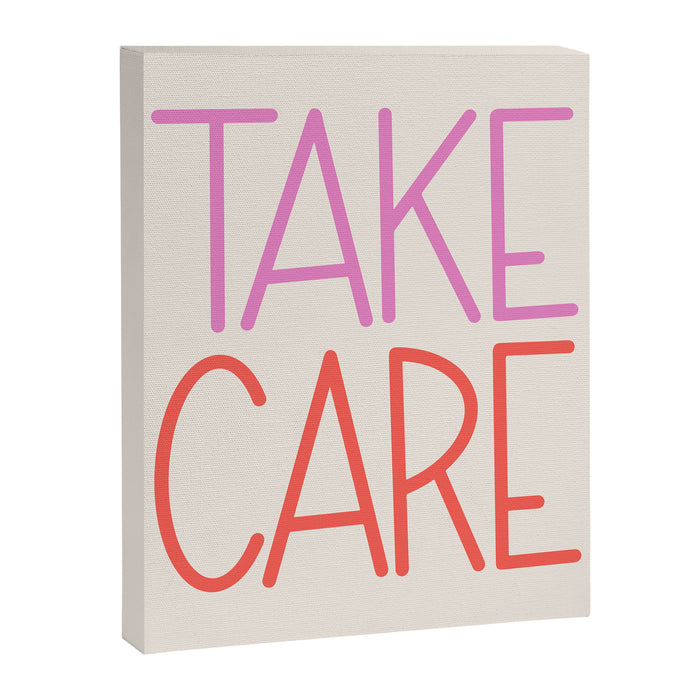 Take Care Canvas Print Gallery Image 1