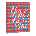 You and Me Apres Ski in Plaid Canvas Print Gallery Image 6
