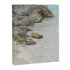 Soft Waves Along Rocky Shore Canvas Print Gallery Image 6