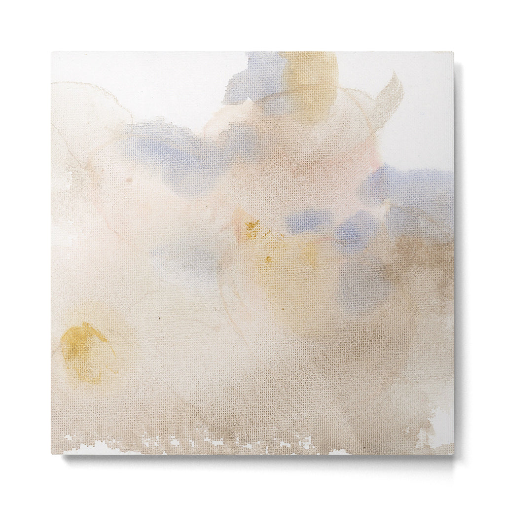 Bloom No. 10 Abstract watercolor floral Metal Print Gallery Image 1