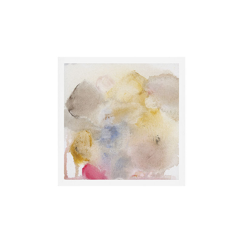 Bloom No. 11 Abstract watercolor floral Art Print Gallery Image 1