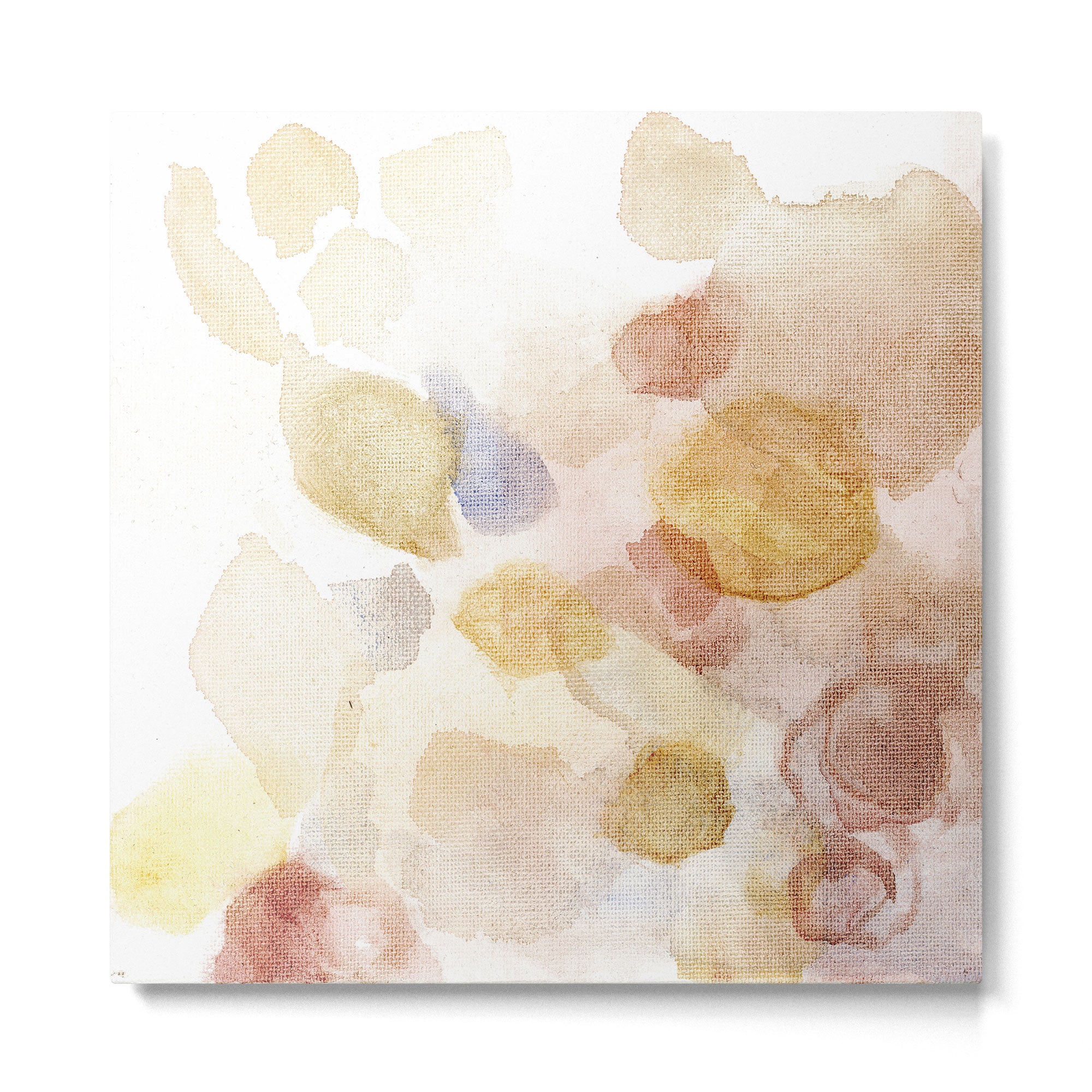 Bloom No. 5 Abstract watercolor floral Metal Print Gallery Image 2