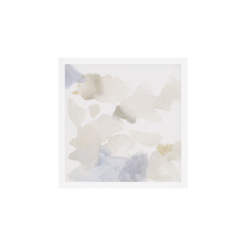 Bloom No. 6 Abstract watercolor floral Art Print Gallery Image 1