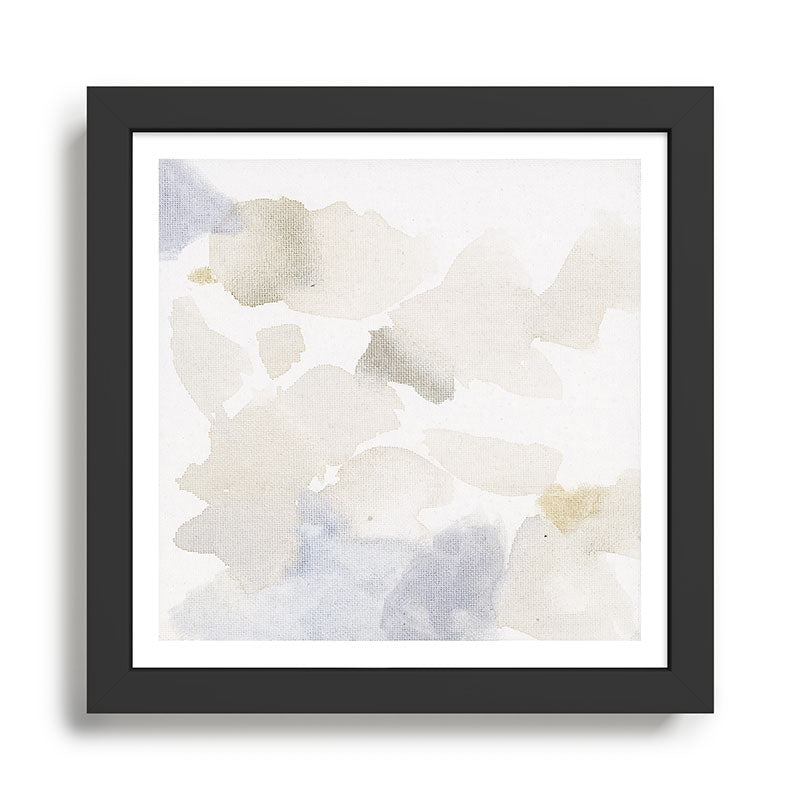 Bloom No. 6 Abstract watercolor floral Framed Art Print