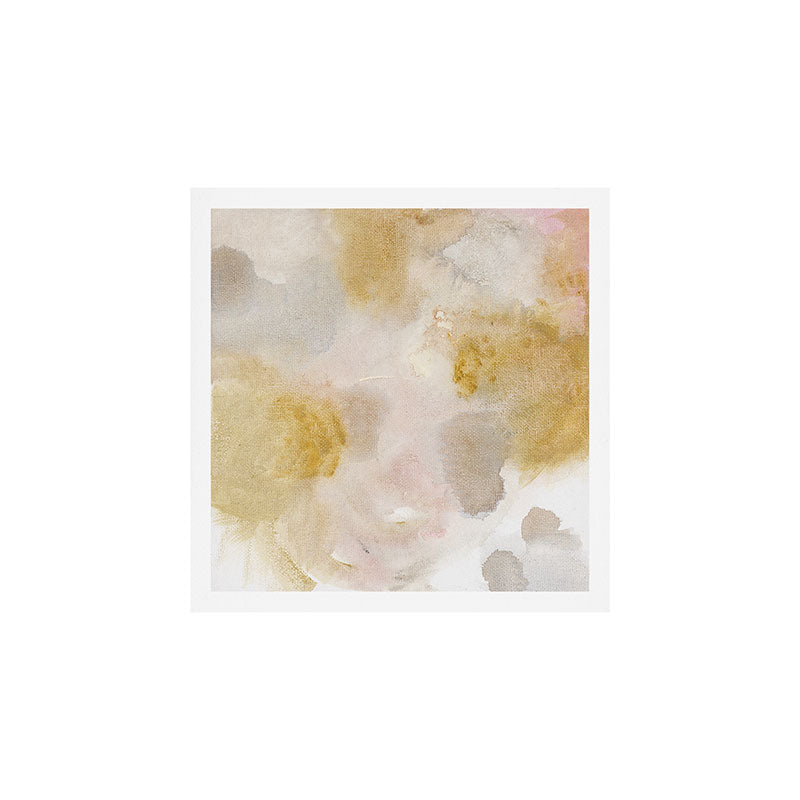 Bloom No. 8 Abstract watercolor floral Art Print Gallery Image 1