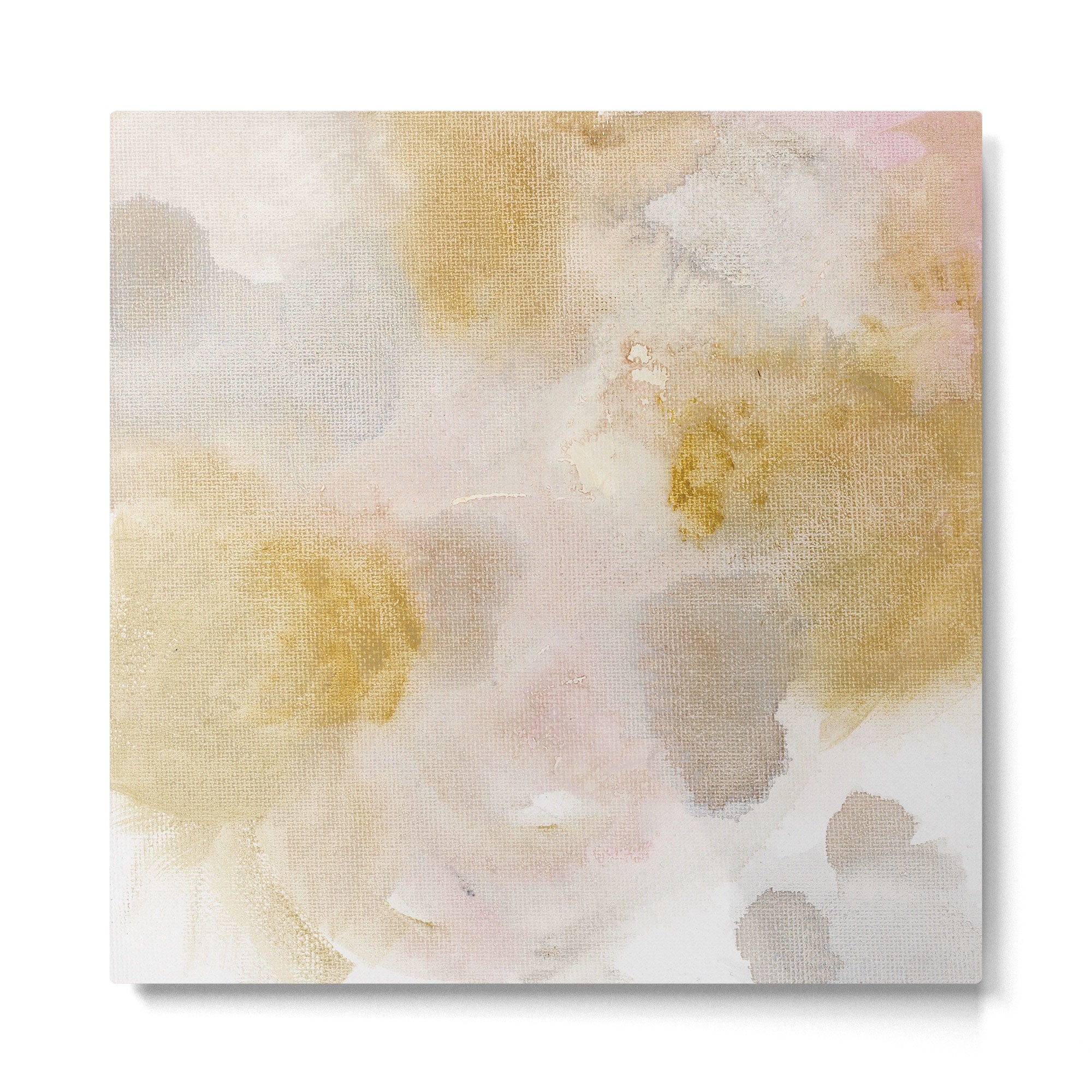 Bloom No. 8 Abstract watercolor floral Metal Print Gallery Image 2