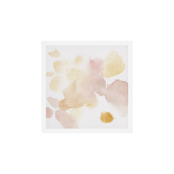 Bloom No.12 Abstract watercolor floral Art Print Gallery Image 1