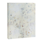 Highlandia 1 - all white abstract painting Canvas Print Gallery Image 6