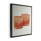 Holiday in a glass 3 Framed Canvas Print Gallery Image 2