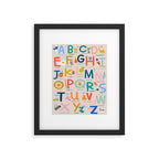 Fun Things Alphabet Framed Art Print Gallery Image 5