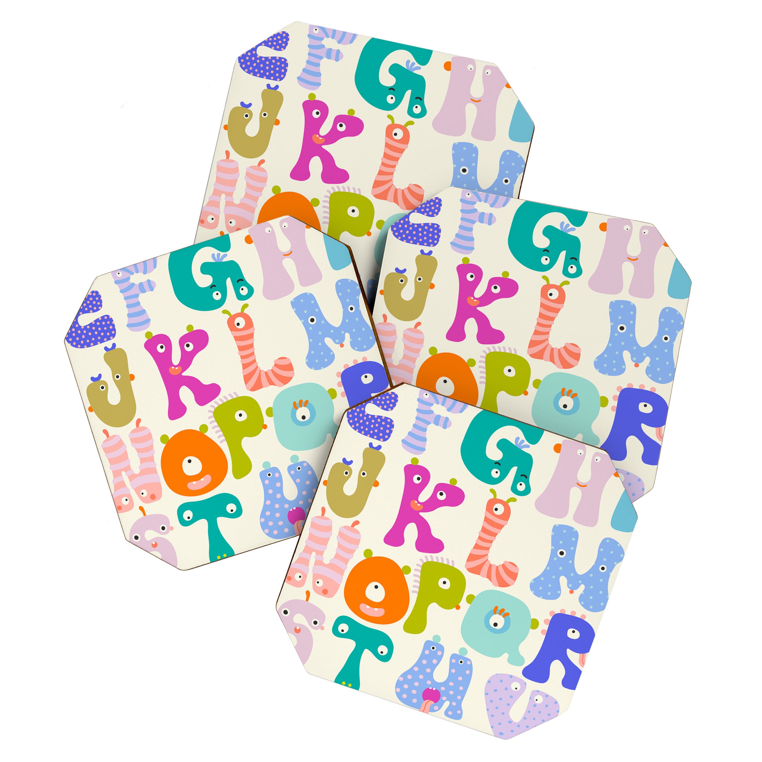 Little Creatures Alphabet Coaster Gallery Image 1