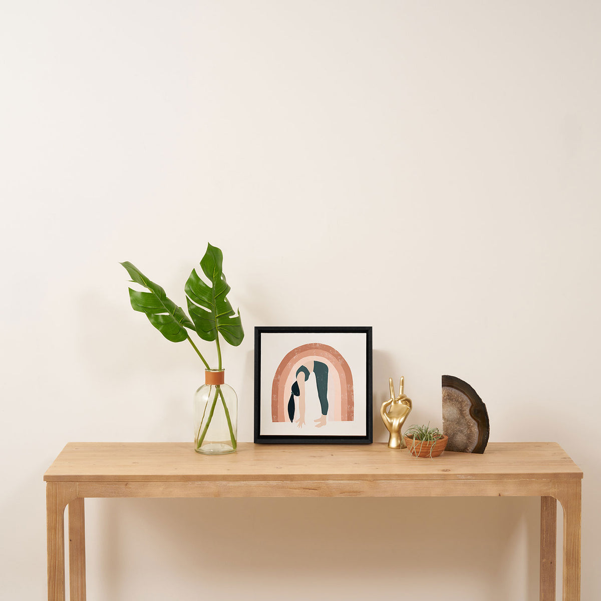 a good start Framed Canvas Print Gallery Image 3