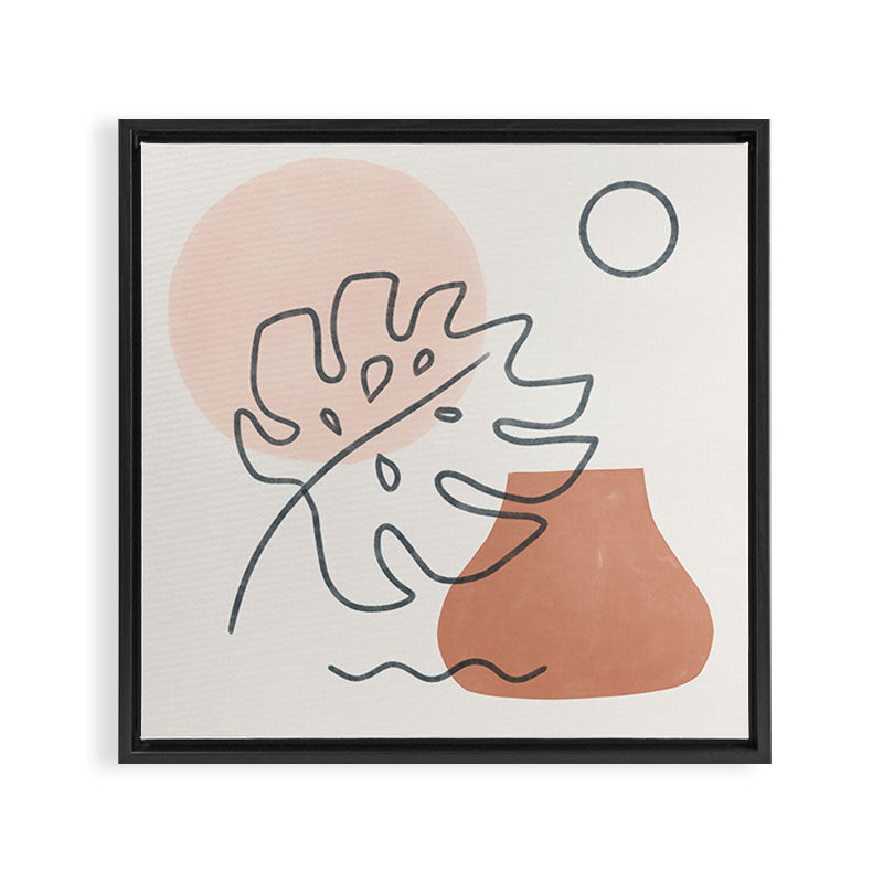 a warm feeling Framed Canvas Print Gallery Image 3