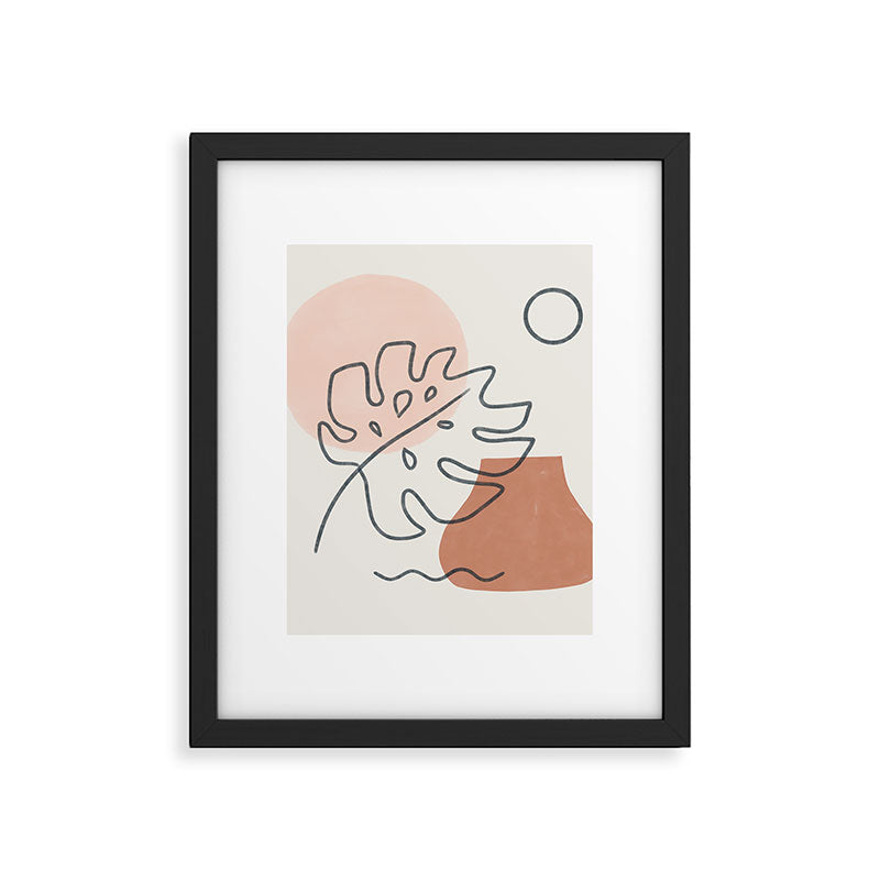 a warm feeling Framed Art Print Gallery Image 4