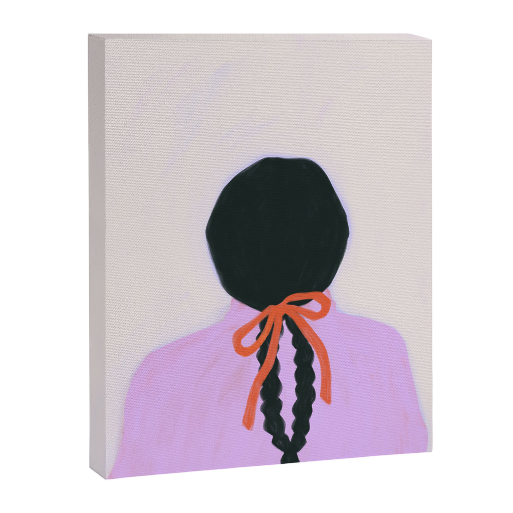 braids & a bow Canvas Print Gallery Image 6