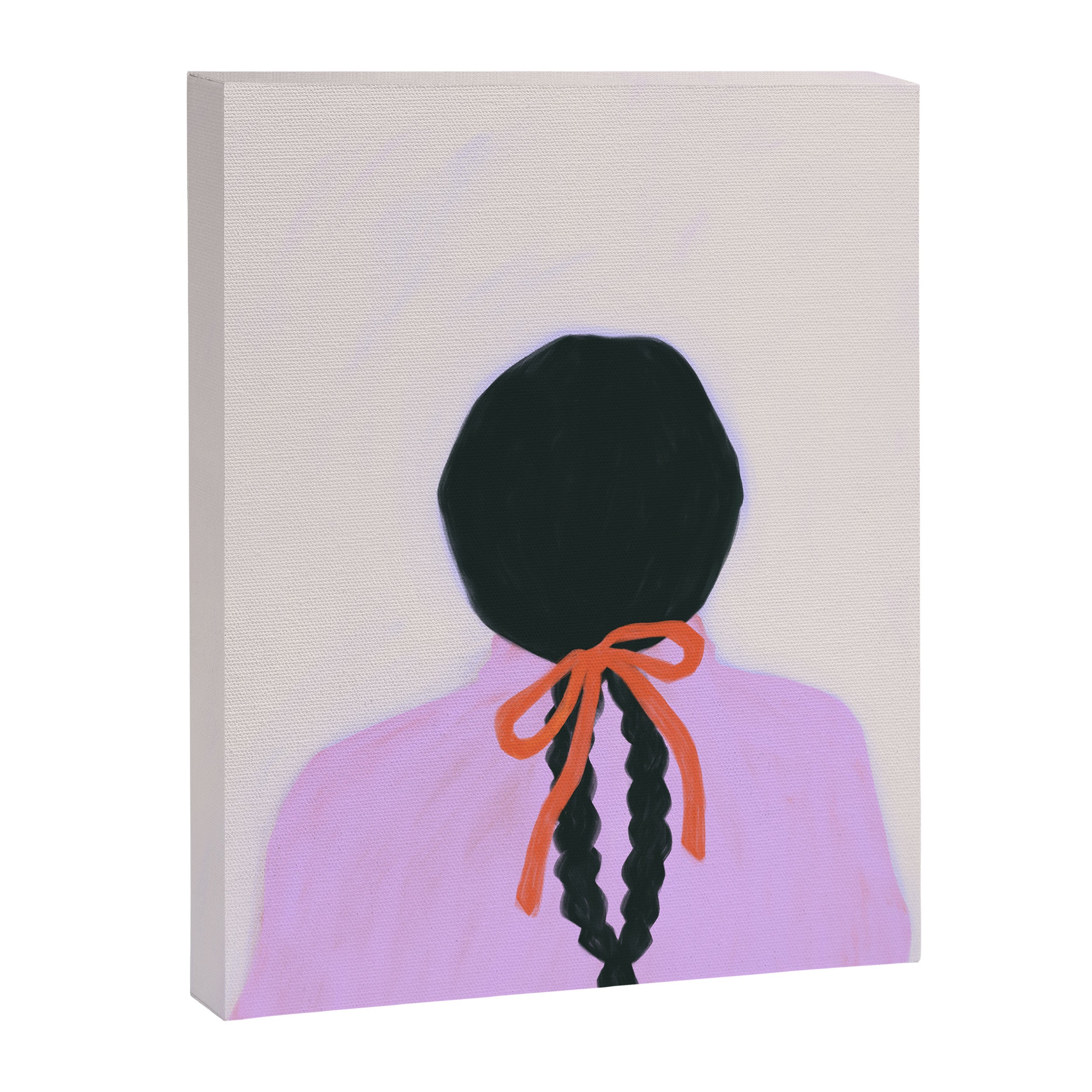 braids & a bow Canvas Print Gallery Image 6